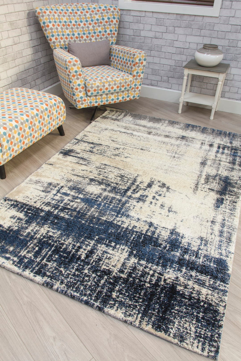 Navy Accents Rug Gorgeous navy accents rug.