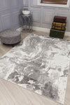 Casino Marble Grey Stylish grey marble rug.