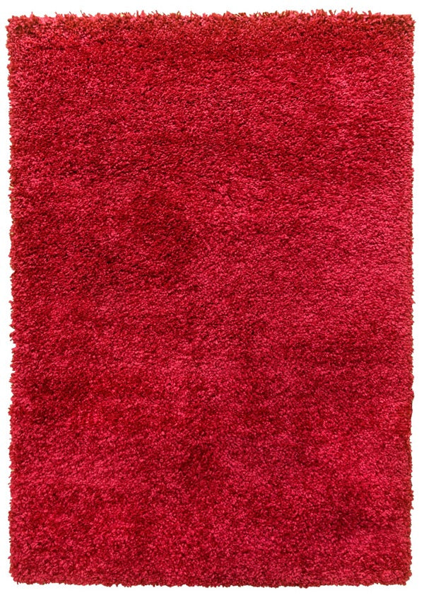 Dreamy Red Beautiful red shaggy rug.