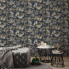 JF217702g Stunning leopard and palm tree design. Paste the wall vinyl.