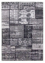 Patchwork Grey Beautiful patchwork rug in grey.