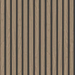 Vh291120B Fabulous wood slat effect in Walnut. Luxurious heavy weight vinyls.