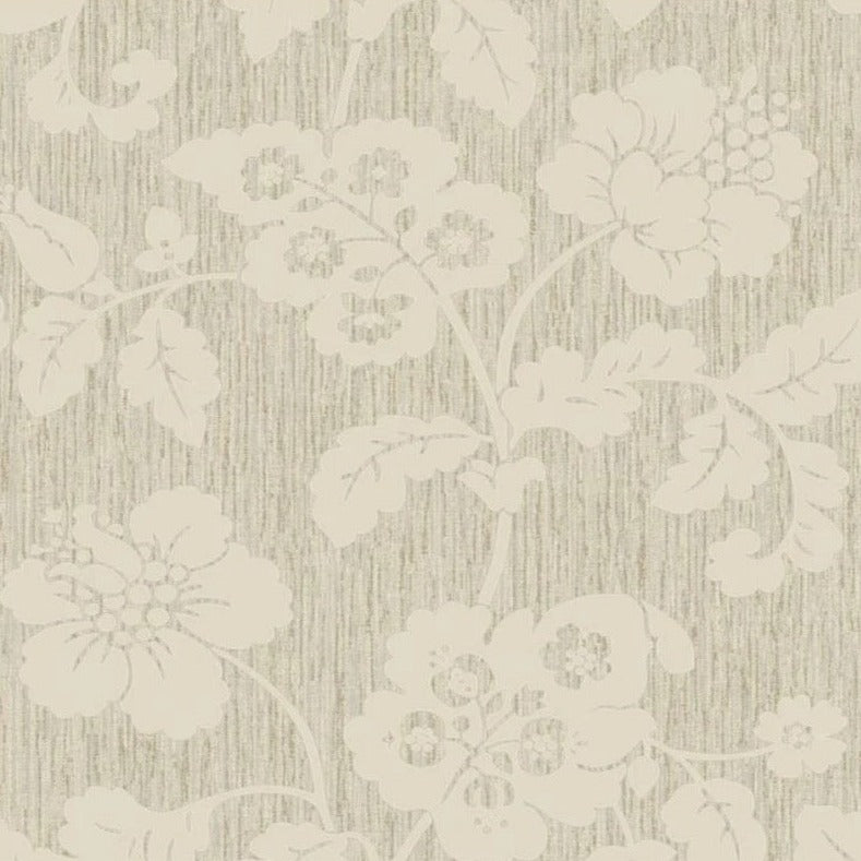 ba6222601g Beautiful cream background with a stunning floral leaf trail.