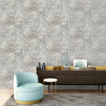 nv17000803g Gorgeous concrete plaster effect design in grey. Paste the wall vinyl.