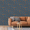 nvwf12177017di Beautiful Japanese style trail in navy blue on gorgeous paste the wall vinyl.