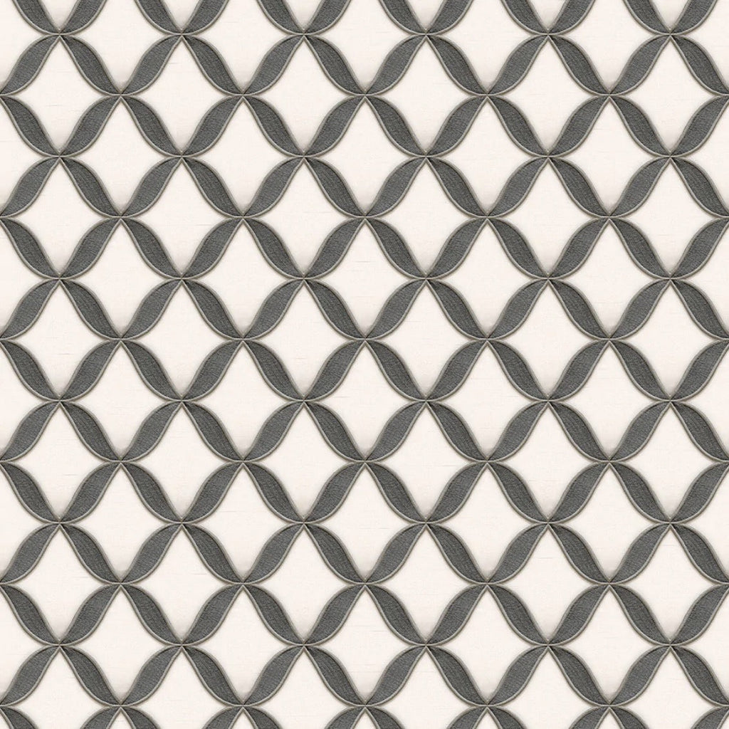 nft22100224d Beautiful stitched effect lattice geometric pattern. Luxurious paste the wall vinyl.