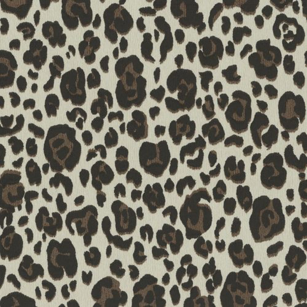 n134722320ps Fabulous cream and brown leopard print. Paste the wall.