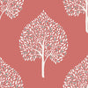 n2211707f A really fresh and modern look, with this minimalist tree wallpaper in vibrant colour.