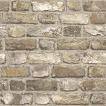 n2833904g Fabulous 'easy-hang', paste the wall, vinyl. Rustic '3D' brick effect.