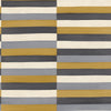 n41866729r Stylish and funky abstract colour 'sewn' strips with gorgeous tones of ochre yellow, cream, stone grey and anthracite. Paste the wall vinyl.