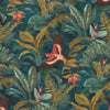 n63955216r Beautiful and stylish tropical rainforest design with gorgeous tones of ochre and red. Paste the wall vinyl.