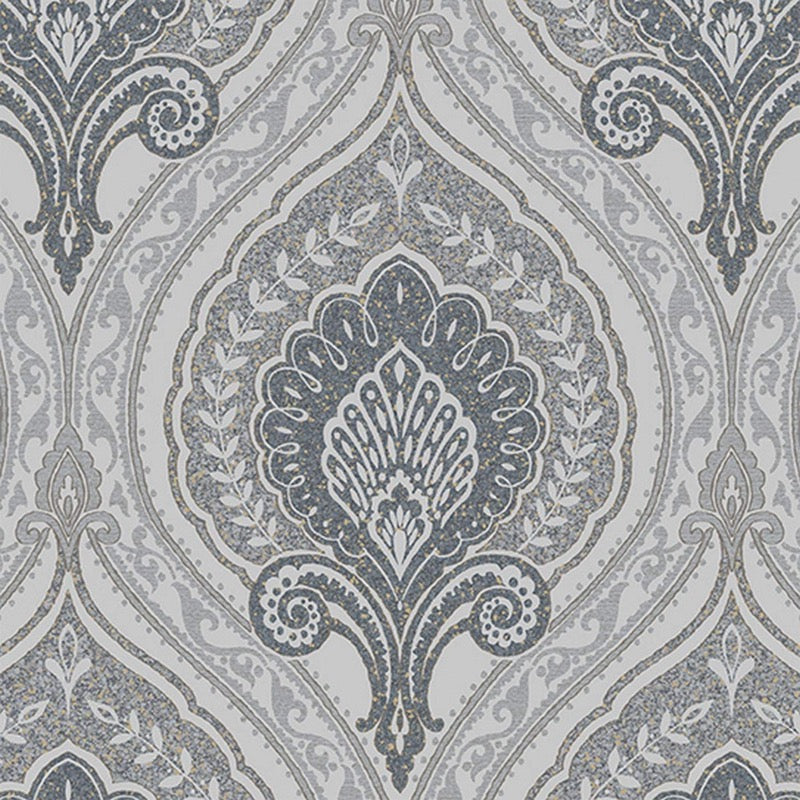 njc3000095d Luxurious textured damask on paste the wall vinyl.