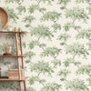 nm165574c Fabulous tree trail in soft green. This fabulous design is taken from the archive collection, with designs dating from the past 100 years, reinvented to reflect contemporary tastes. Stunning paste the wall designer wallpaper.