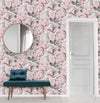 nm168890c Fabulous trailing leaf in blush pink. This fabulous design is taken from the archive collection, with designs dating from the past 100 years, reinvented to reflect contemporary tastes. Stunning paste the wall designer wallpaper.