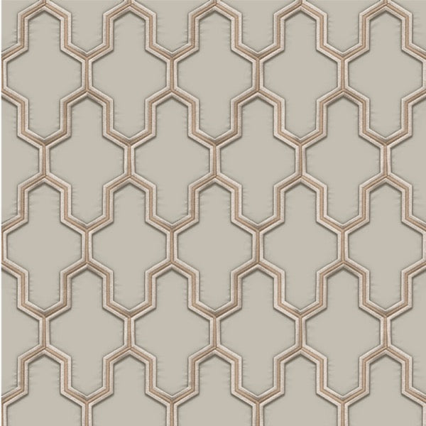 nvwf12155023di Fabulous geometric trellis in a gorgeous shade of soft green. Paste the wall vinyl.