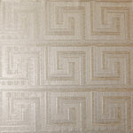 v29866100a Stunning foil vinyl with a greek key design. Perfect for a modern feature wall.