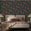 vft221000214d Luxurious vintage style floral with a beautiful stitch effect. Beautiful paste the wall vinyl.