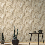 vh1782201L Fabulous large scale delicate leaf pattern. Supreme quality heavy weight vinyl. Paste the wall.