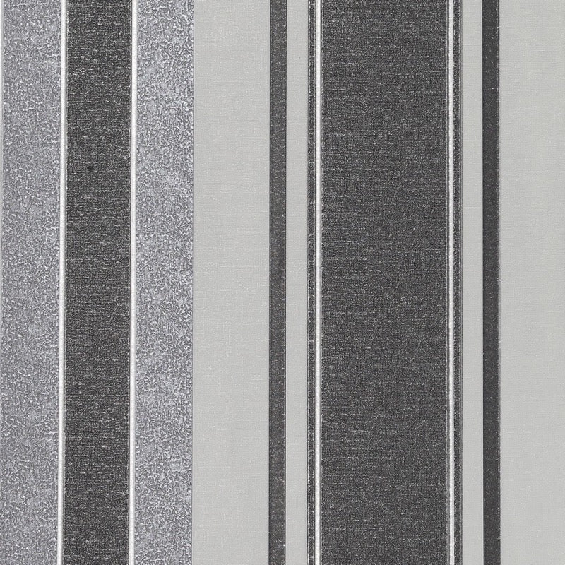 vh29000504a Beautiful charcoal grey stripe with soft metallic shimmer. Heavy weight and beautiful quality vinyl.