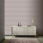 vh29566702a Gorgeous medallion pattern in rose gold. Paste the wall heavyweight vinyl.