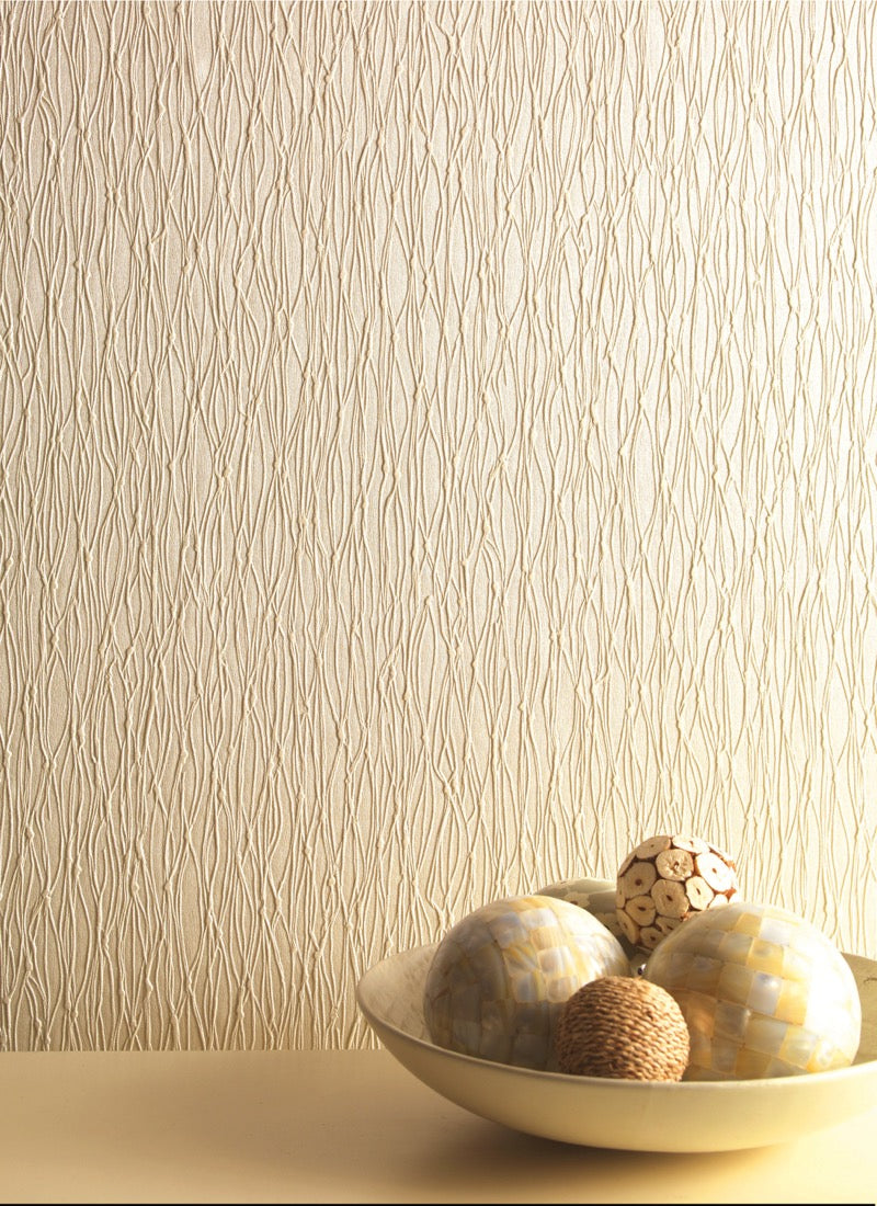 vh3512280h Stunning deep engraved texture in cream. Heavy weight Italian vinyl. Supreme quality.