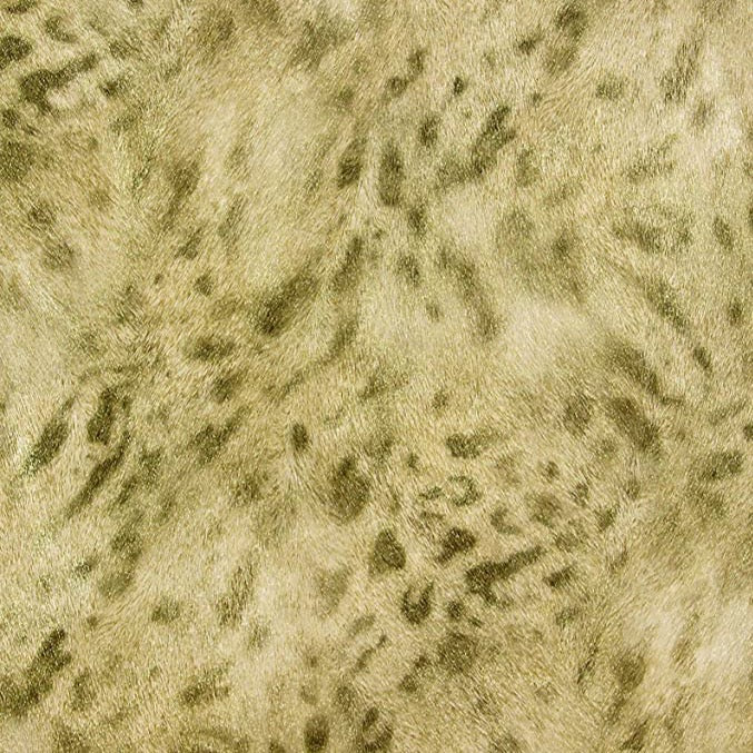 vh8866753fd Fabulous jaguar print faux fur texture in the gold and coffee with glitter detailing. Supreme quality designer heavyweight vinyl. Fully washable.