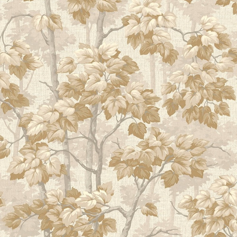 vhgb816618b Gorgeous natural tree and branch woodland trail on beautiful textured vinyl. Supreme quality heavy weight vinyl. Fully washable and durable.