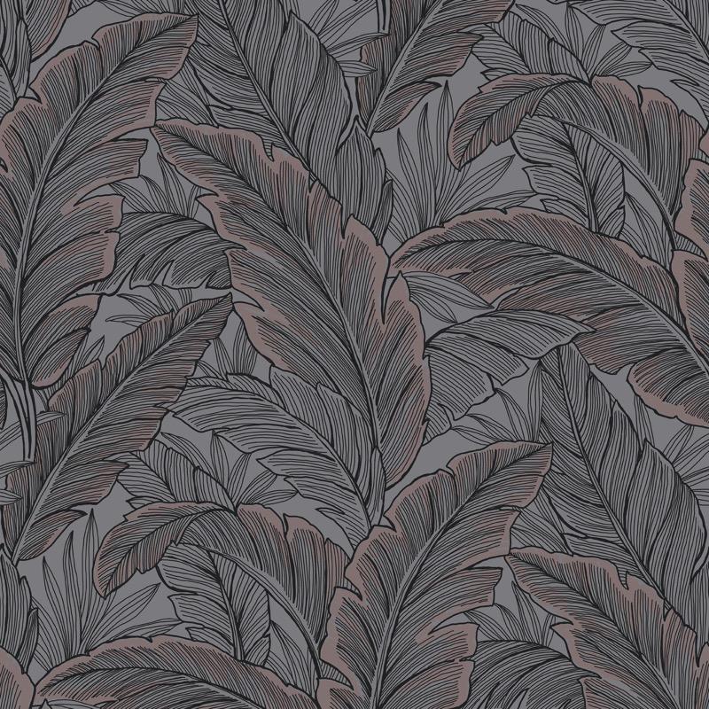 vs1033048pt Dramatic designer flowing leaf design. Fabulous feature wall with a sense of adventure