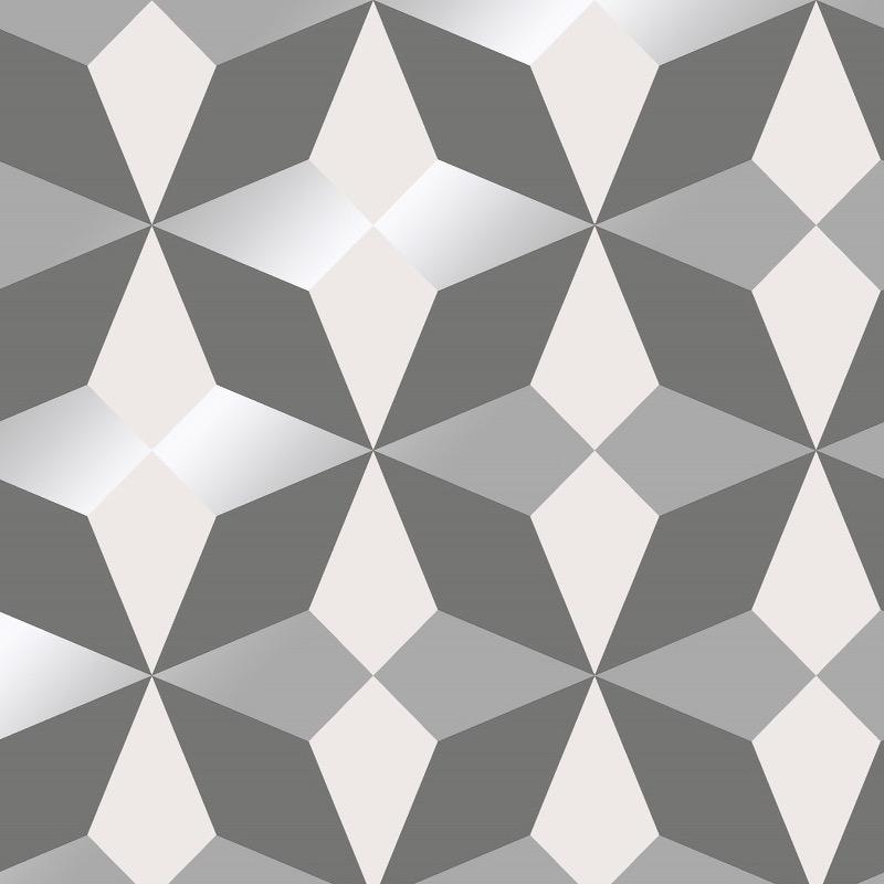 w4200549f Funky geometric design in grey