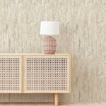 w5466450B Fabulous textured beige metallic design with soft line patterns that create a subtle marble/wall effect.