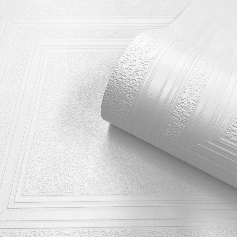w580036b Stunning white paintable panel effect.